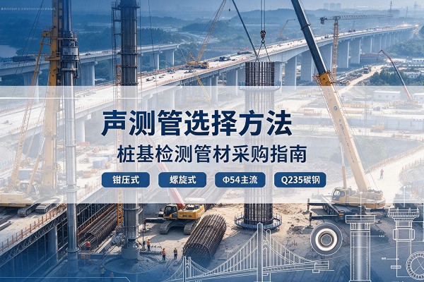 永春声测管选型标准