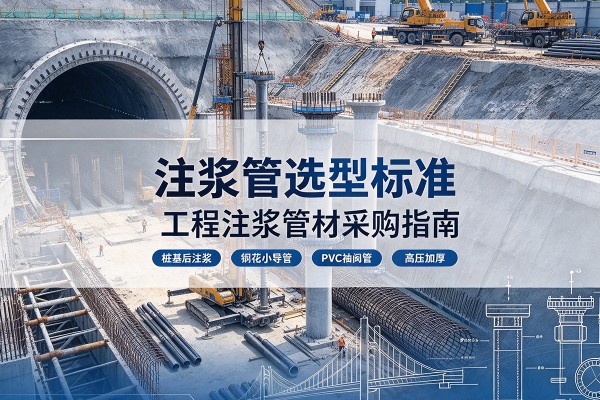 永春注浆管选型标准