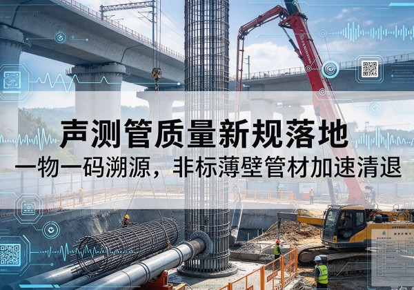 永春声测管质量新规落地，一物一码溯源，非标薄壁管材加速清退