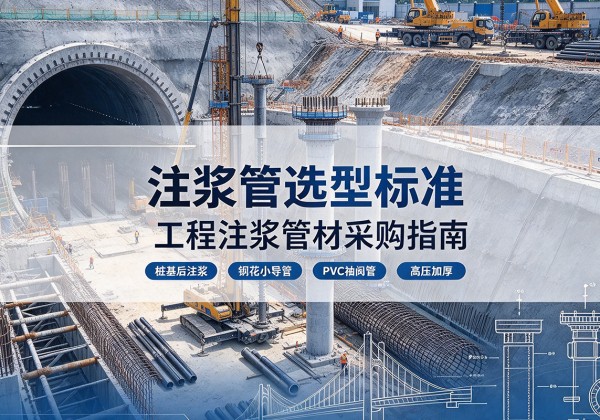 永春注浆管选型标准